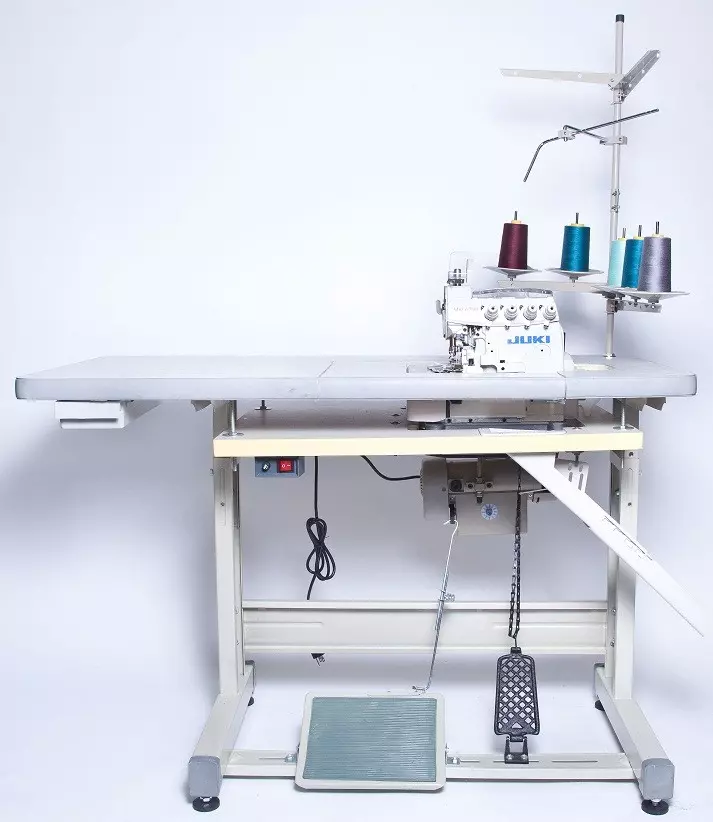 JUKI MO-6916J-FH6-700 Industrial Serger With Table And Servo Motor | GoldStar Tool 1 JUKI MO-6916J-FH6-700 Industrial Serger With Table And Servo Motor | GoldStar Tool