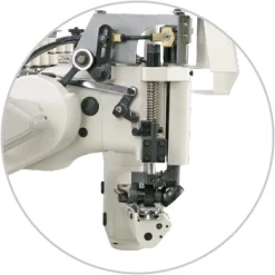 JUKI MS-3580 Series Feed-off-the-Arm 3 Needle Double Chainstitch Industrial Sewing Machine With Table And Motor | GoldStar Tool -GoldStar Tool-shop ms 3580 02 e