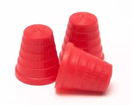 Thimbles, Plastic, Red Or Green (10 Pc) | GoldStar Tool 1 Thimbles, Plastic, Red Or Green (10 Pc) | GoldStar Tool