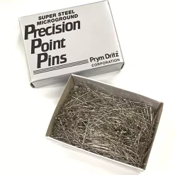 Alternative view of Prym Dritz Super Steel Dressmaker Pins - 1/2 Lb Box (Size 20, 1-1/4") | GoldStar Tool