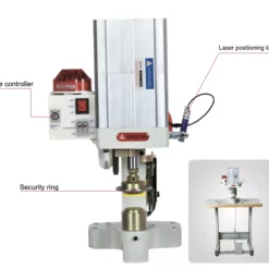 Alternative view of Pneumatic Curtain Grommet Attaching Machine Bundle With Servo Motor #JLQ-01-125SH​ | GoldStar Tool