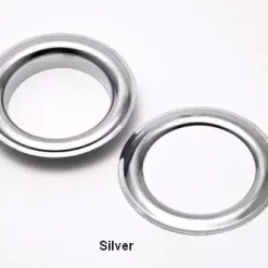 #15 Jumbo Curtain / Drapery Grommets | GoldStar Tool -GoldStar Tool-shop silvergrommetsround12