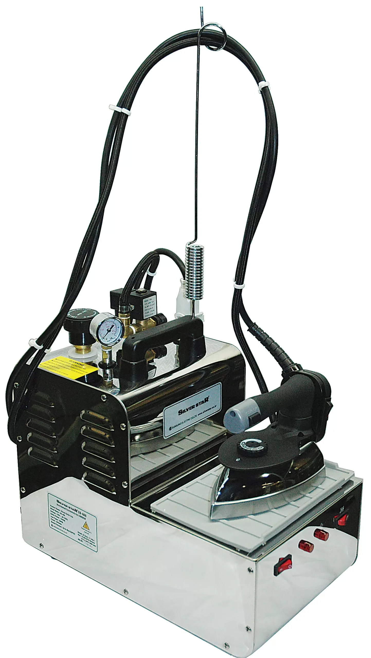 Consew SB-400 Mini Boiler With SE-2000 Silverstar Iron 1 Consew SB-400 Mini Boiler With SE-2000 Silverstar Iron