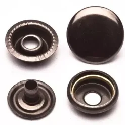Standard Ring Snaps | GoldStar Tool 12 Standard Ring Snaps | GoldStar Tool -GoldStar Tool-shop snapbutton 803J 15MM darkpewter