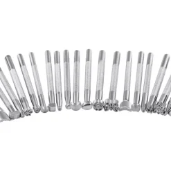 54 Piece Leather Working Tool Supply Kit | GoldStar Tool -GoldStar Tool-shop stampset