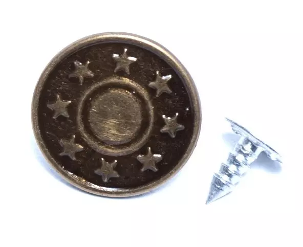 Rivets - Jean Button - Star Design | GoldStar Tool 1 Rivets - Jean Button - Star Design | GoldStar Tool