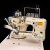 New-Tech GC-62GD 4 Needle 6 Thread Flat Seamer​ ​Feed-Off-The-Arm Top And Bottom Cover Stitch With Vacuum System Industrial Sewing Machine With Table And Built-in Direct Drive Servo Motor | GoldStar Tool