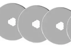 45mm Rotary Cutter Replacement Blades 5 Pack | GoldStar Tool