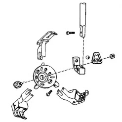 Turret Presser Feet Assembly - #154628-001 | GoldStar Tool -GoldStar Tool-shop turretfoot1