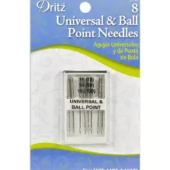Dritz Needles Universal And Ball Point (8 Pack) | GoldStar Tool