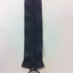 #5 Black Nylon Coil Zippers With Ring Pull - 5" | GoldStar Tool